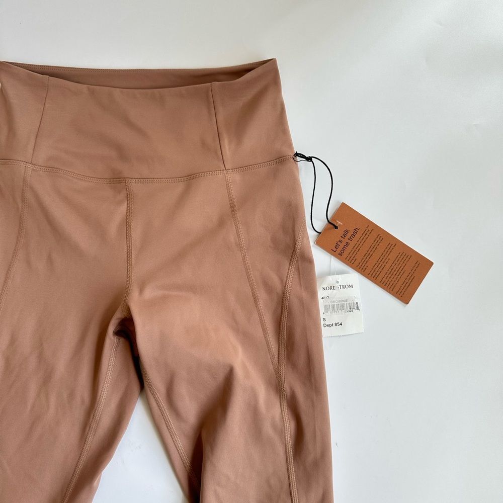 girlfriend collective high-waist leggings in dusty rose